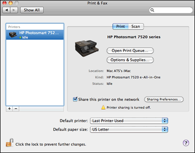 Hp printer install free for mac download